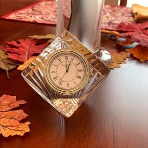 WATERFORD Crystal Clock